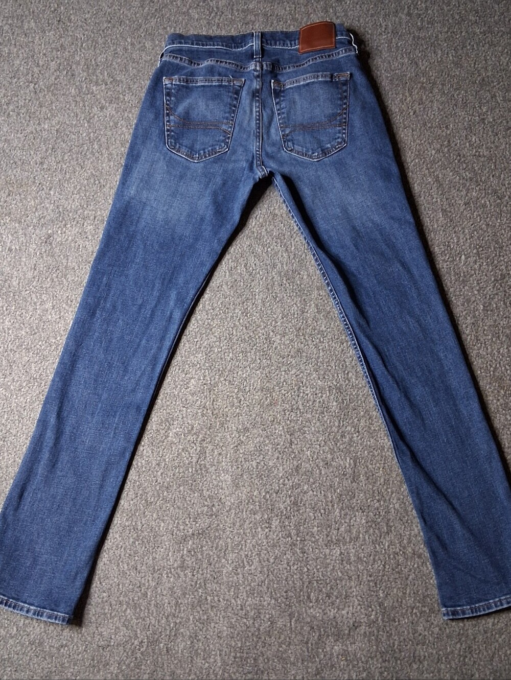 Hollister Mens Blue Epic Flex Stretch Slim Straight Jeans 29x34 - Picture 10 of 12